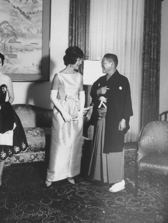 Mrs. John F. Kennedy with Japan