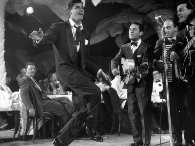 Comedian Jerry Lewis, Dancing to the Quartet