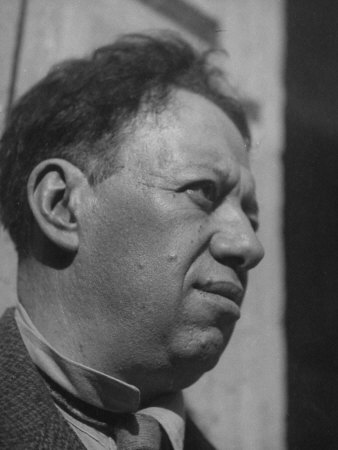 Mexican Mural Painter Diego Rivera