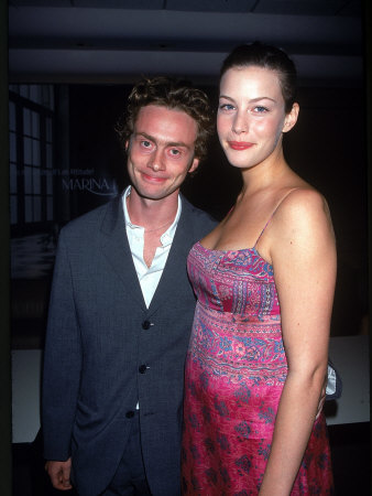 Musician Royston Langdon and Actress Liv Tyler, at Film Premiere of "Beseiged"