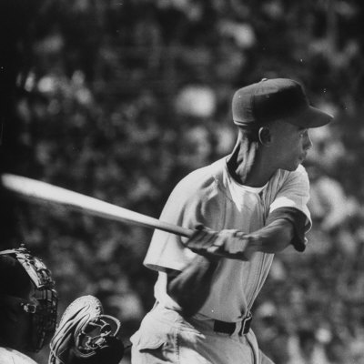 Action Shot of Chicago Cub