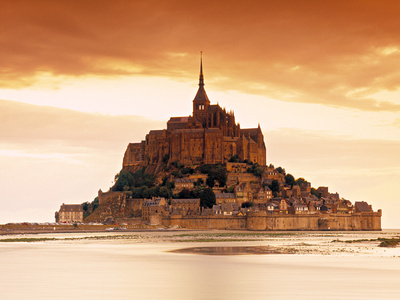 Mont St. Michel, Manche, Normandy, France