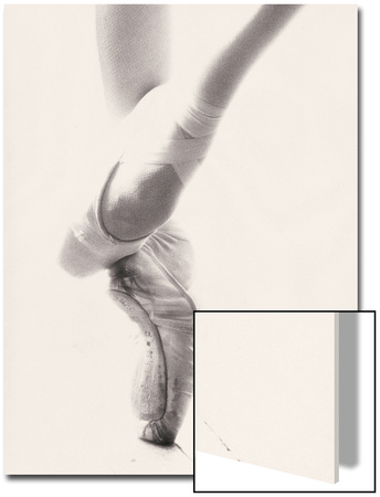 Close-up of Ballerina's Feet and Legs Posters