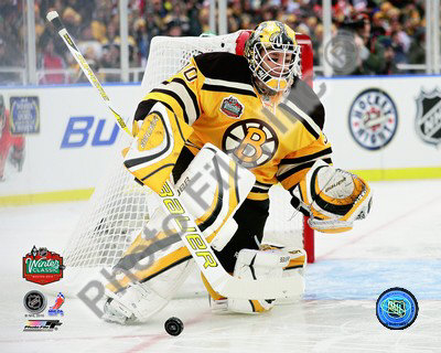 Tim Thomas 2010 NHL Winter Classic Poster