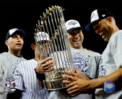 Andy Pettitte, Jorge Posada, Derek Jeter, & Mariano Rivera Game Six of the 2009 MLB World Series