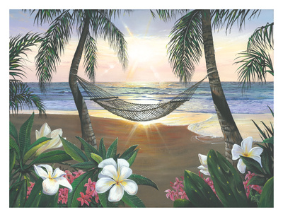 Twilight Hammock Poster