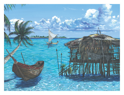 Caribbean Catch Poster