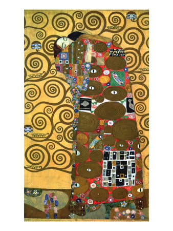 Fulfillment, One of the Kiss Panels, 1909