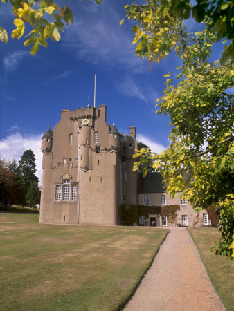 Crathes Castle, 16th Century Tower House, Near Banchory, Aberdeenshire, Scotland