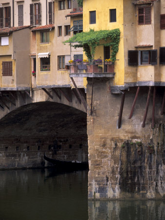 Ponte Vecchio over River Arno, Florence, Tuscany, Italy, Europe