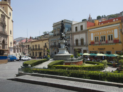 Plaza De La Paz in Guanajuato, a UNESCO World Heritage Site, Guanajuato, Guanajuato State, Mexico
