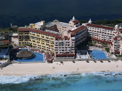 Hotel Area of Cancun, Cancun, Yucatan, Mexico, North America