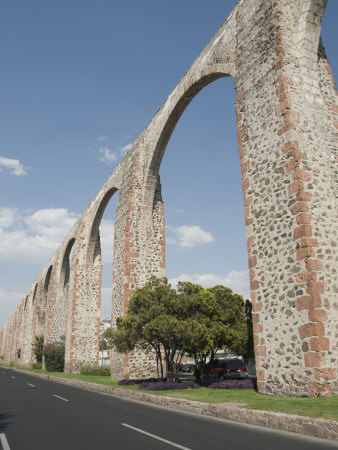 Aqueduct Built in the 1720S and 1730S, Santiago De Queretaro, Queretaro State, Mexico