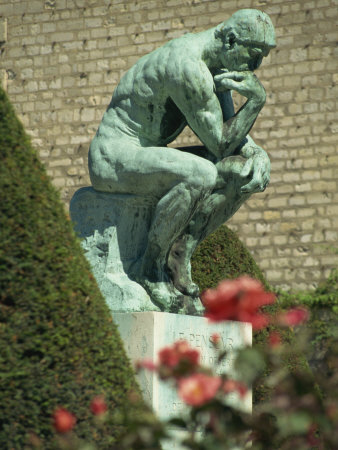 Thinker by Rodin, Musee Rodin, Paris, France, Europe