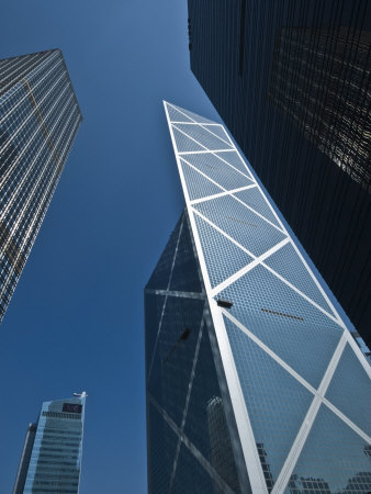 Bank of China Building in Centre, Central, Hong Kong, China