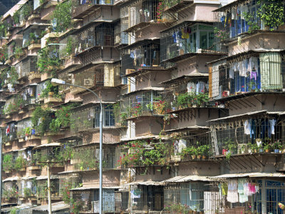 Detail of Housing, Guangzhou, China