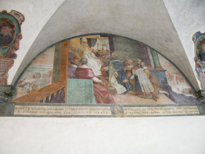 Frescoes by Fra Angelico, San Marco, Florence, Tuscany, Italy, Europe