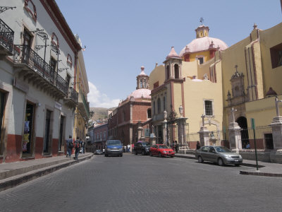 Plaza De La Paz in Guanajuato, a UNESCO World Heritage Site, Guanajuato State, Mexico