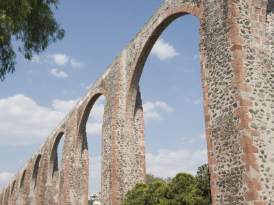 Aqueduct Built in the 1720S and 1730S, Santiago De Queretaro, Queretaro State, Mexico