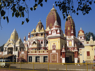 Lakshimi Narayan Temple, Dedicated to the Hindu Goddess of Wealth, Delhi, India
