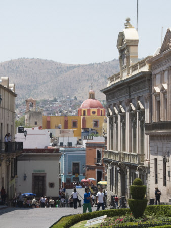 Plaza De La Paz in Guanajuato, a UNESCO World Heritage Site, Guanajuato State, Mexico