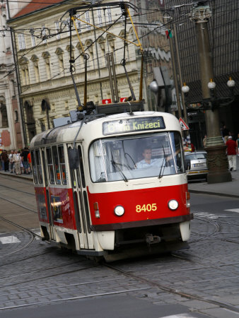 Tram, Prague, Czech Republic, Europe