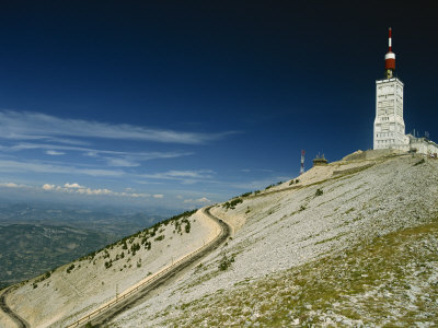 Summit of Mont Ventoux in Vaucluse, Provence, France, Europe