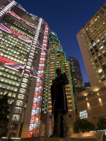 Hong Kong and Shanghai Bank, Central, Hong Kong Island, Hong Kong, China