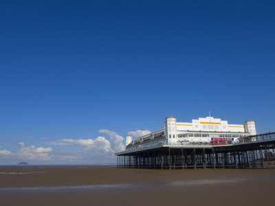 Grand Pier, Weston-Super-Mare, Somerset, England, United Kingdom, Europe