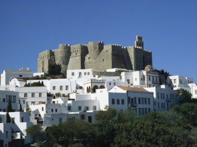 Monastery of St. John, Patmos, Dodecanese, Greek Islands, Greece, Europe