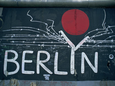 East Side Gallery, Remains of the Berlin Wall, Berlin, Germany, Europe