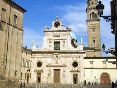 St. Giovanni Square and St. Giovanni Church, Parma, Emilia Romagna, Italy, Europe