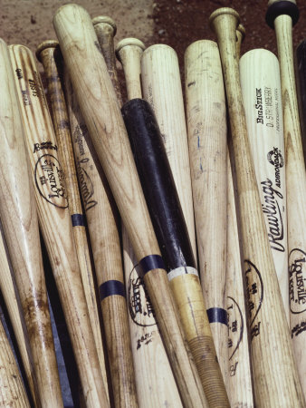Baseball Bats Poster