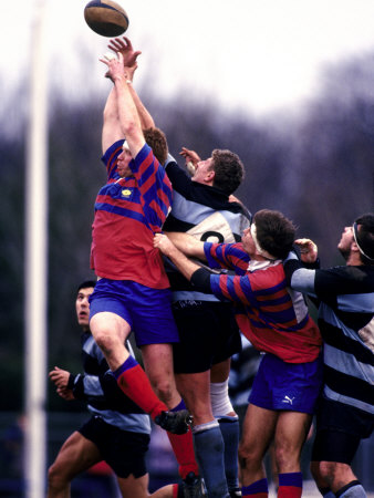 Buy Rugby Game Action at AllPosters.com