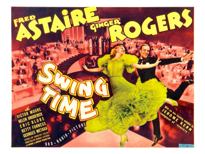 Swing Time, Ginger Rogers, Fred Astaire, 1936