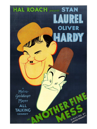 Another Fine Mess, Oliver Hardy, Stan Laurel, 1930