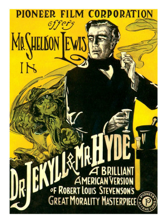 Buy Dr.Jekyll and Mr. Hyde, Sheldon Lewis, 1920 at AllPosters.com
