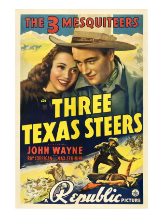 Three Texas Steers, Carole Landis, John Wayne, 1939