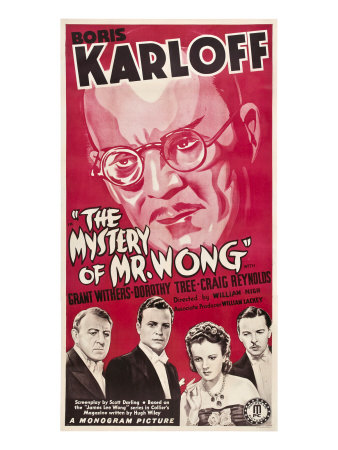 The Mystery of Mr. Wong, Boris Karloff, Holmes Herbert, Craig Reynolds, 1939