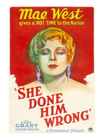 She Done Him Wrong, Mae West, 1933