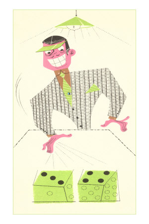 Buy Smiling Crap Shooter at AllPosters.com