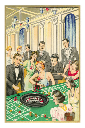 Buy At the Roulette Table at AllPosters.com
