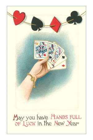 Poker Hand with Three Queens