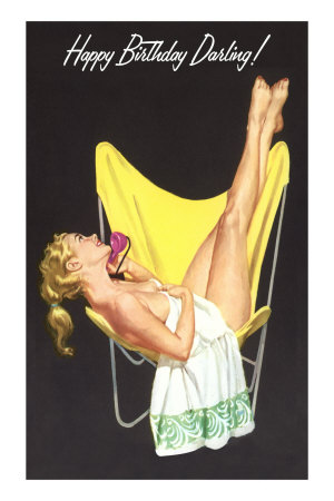 Woman in Canvas Chair