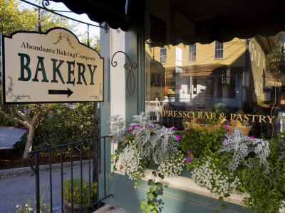 Bakery at Mill Falls Marketplace in Meredith, New Hampshire