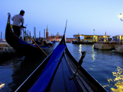 Evening Gondola Ride, Venice, Italy