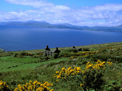 Conor Pass Ruin, Dingle Peninsula, County Kerry, Ireland