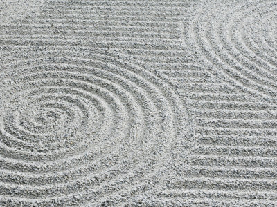 Pattern in Sand, Tofukuji Temple, Kyoto, Japan