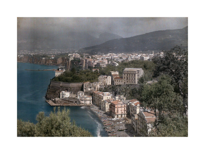Villas and Hotels Dot the Coastal Town of Sorrento