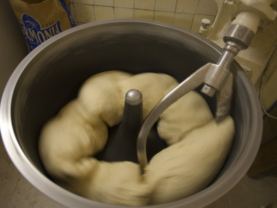Bread Kneading Machine with Bread Dough